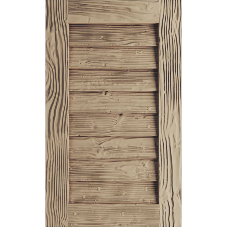 Évent rectangulaire en faux bois Timberthane