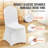 White Chair Covers (Set of 12)