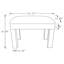 Tabouret de coiffeuse Drayton