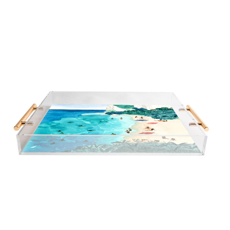 Helo Birdie Coromandel Acrylic Tray