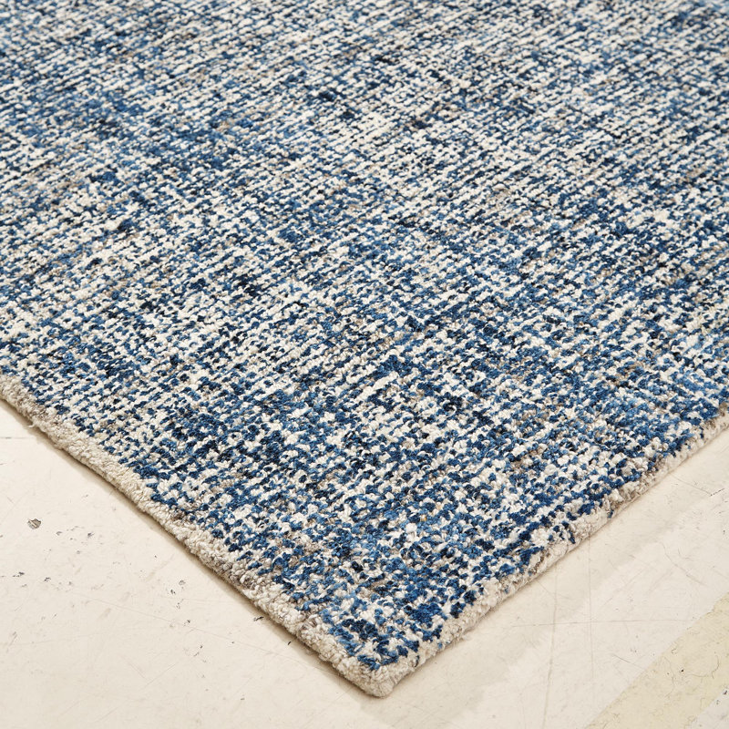 Barron Solid Colour Hand Woven Area Rug, Rectangle 140 x 200cm