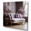 Canapé lilas orné d'accents dorés I - lilas, art mural large-986866547-986866559