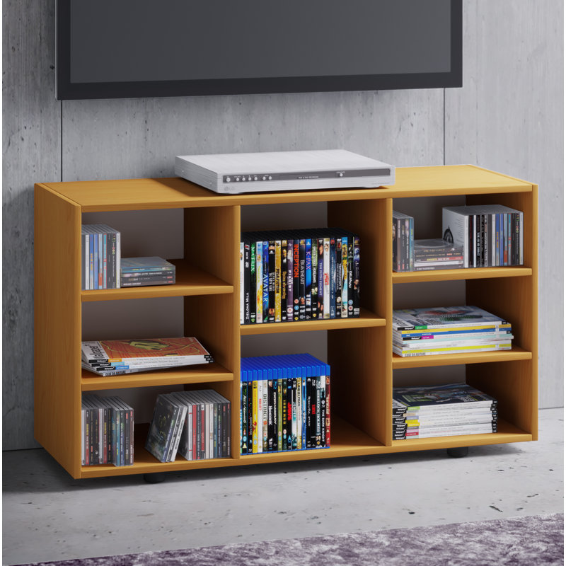 Sweeny Unfinished TV Stand, Light brown