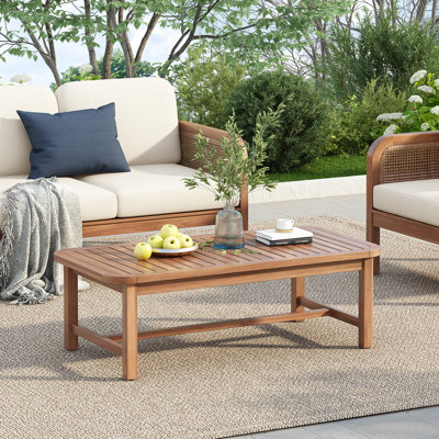 Table basse d'extérieur 47,24 po Pike