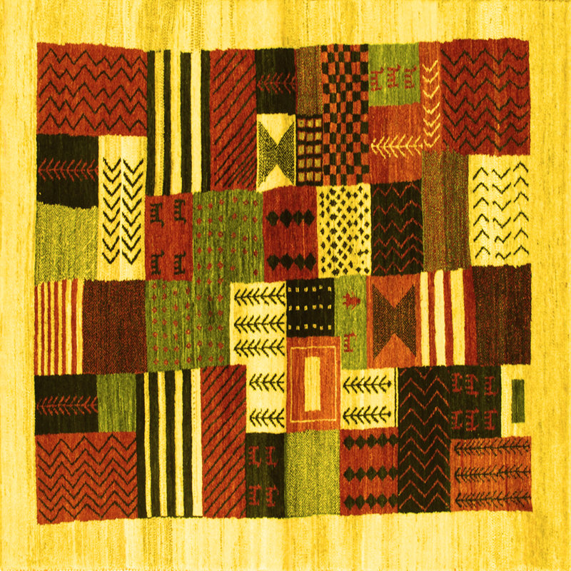Performance Patchwork Indoor Rug, Square 8'