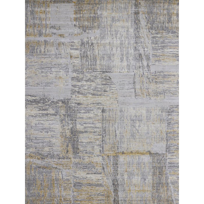 Abstract Area Rug, Rectangle 6' x 9'