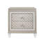 Table de chevet Cross Glam Champagne