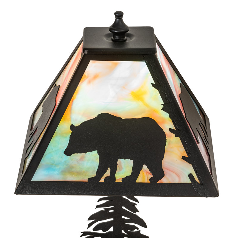 Rustic Lodge Table Lamp