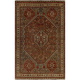 Antique One Of A Kind One-of-a-Kind 5'6" X 8'7" Hand Knotted Area Rug