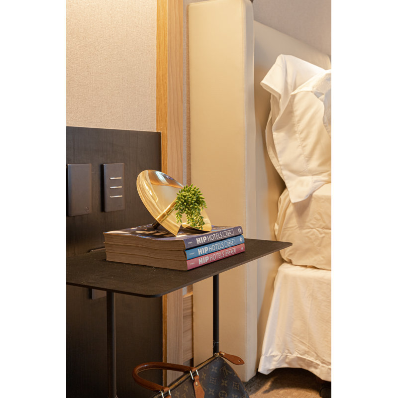 Amazon Handmade Metal Table Vase, 7" H x 7" W x 7" D