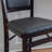 Phaedra Foldable Counter / Bar Stool with Upholstered Seat & Back-35713494-35713492