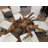 Glass Top Solid Wood Base Dining Table-735134049