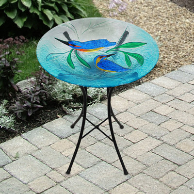 Bain d'oiseaux solaire Juetta