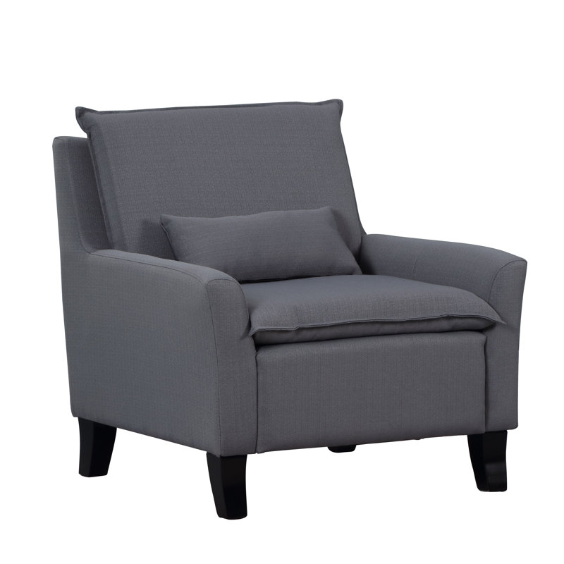 Fauteuil en polyester de 32 po de largeur, Gris