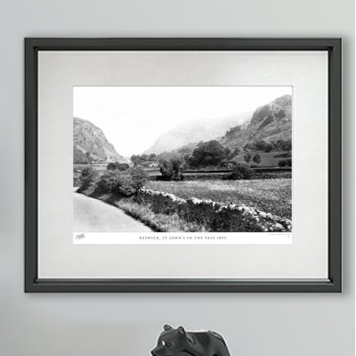Keswick, St John's in the Vale 1893 1 Piece Single Picture Frame Wall Art
