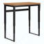 Bureau d'ordinateur, bureau personnel, debout, réglable, travail, ordinateur portable, métal, contemporain, moderne-1170944939