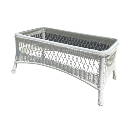 Table basse d'extérieur Braylynn L 40 po x l 22 po Braylynn