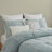 Premium Cotton Jacquard Bedding Sets, Aqua Style Comforter For Home