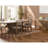 Dining Table - Toffe With Rope Base