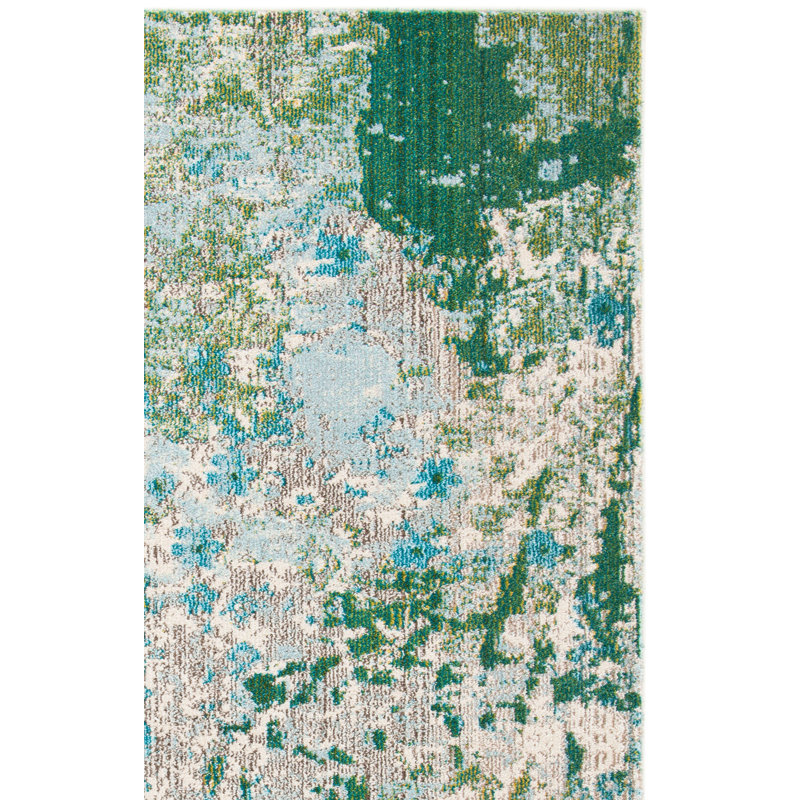 Panayiotis Performance Abstract Rug, Rectangle 8' x 10'