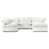 Tissu en coton blanc est en rupture de stock sélectionné