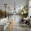 Papier peint tour Eiffel Paris-2144047757-2144047756