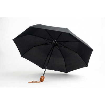 Mini Umbrella - Compact, Waterproof Travel Umbrella For Light Rain, Suitable For Women's Purse And Pocket- Black