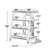 4-Tier Media Stand With Wheels, Power Strips, And LED Lights - Adjustable Audio Video Rack Tower With Swivel Casters And Charging Station For Home Entertainment Systems