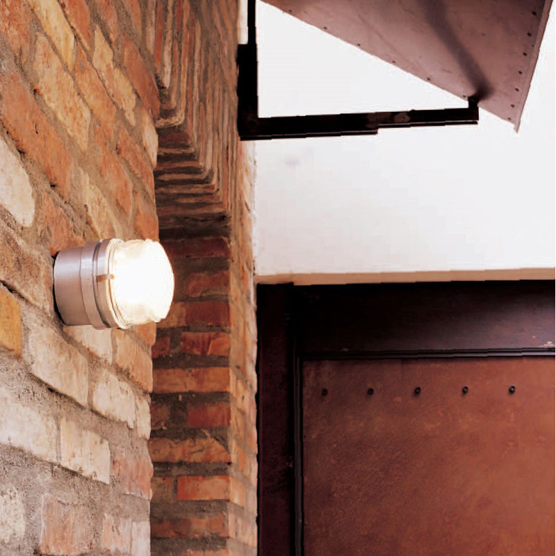 Fresnel 1 - Light Flush Mount, Gray