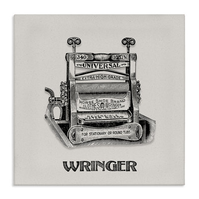 Antique Clothes Wringer Canvas, design by Val Rhodes
