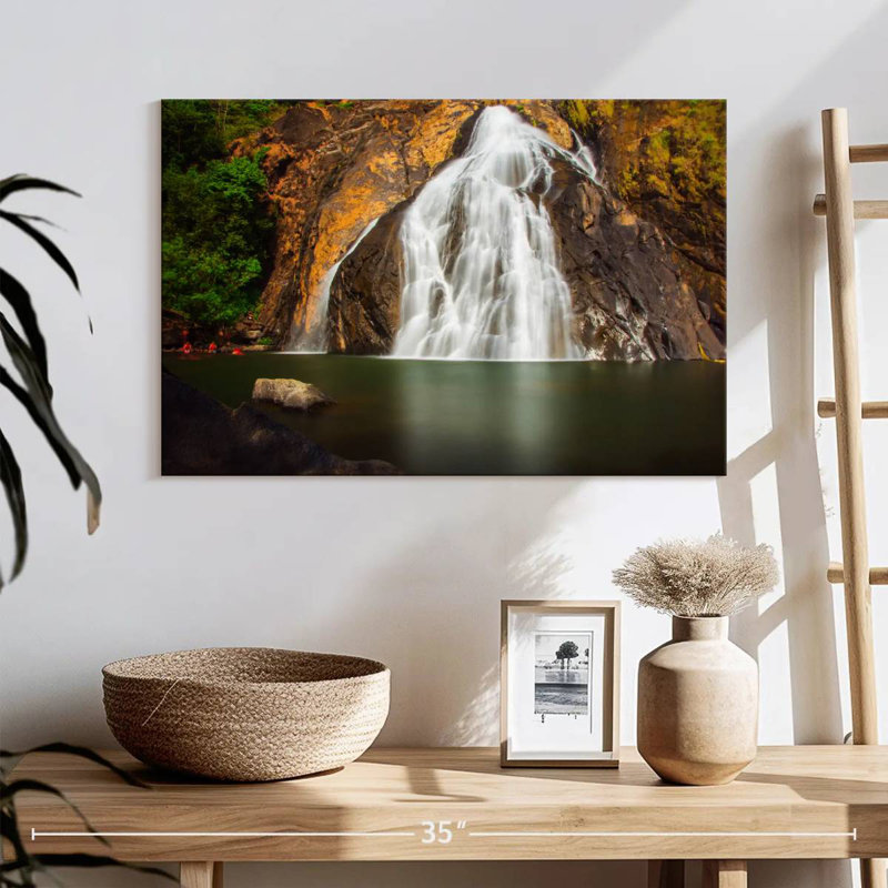 Kerrick India's Dudhsagar Falls, 16" H x 24" W