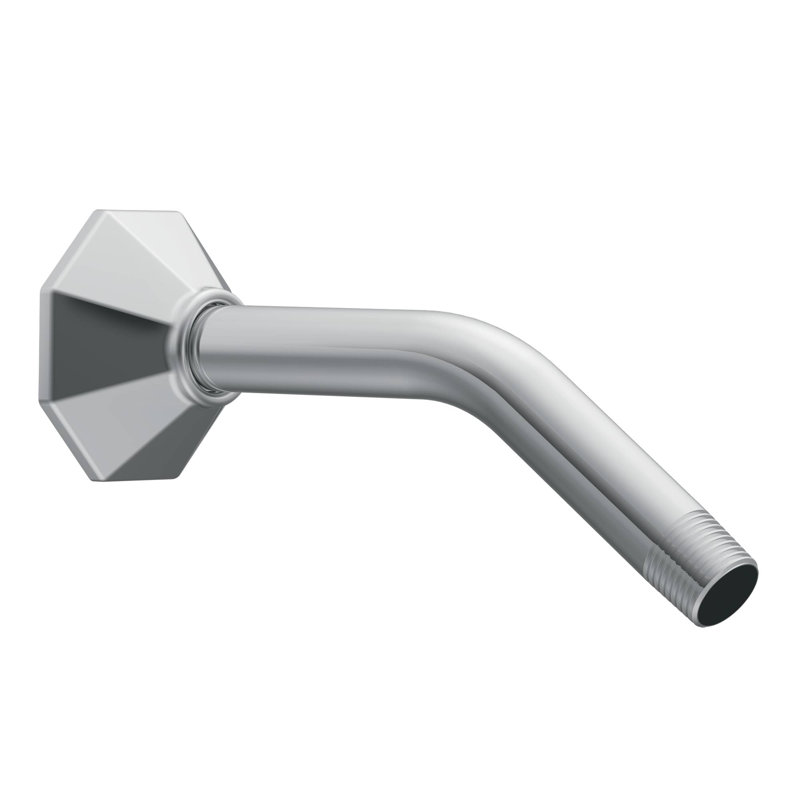 Ensemble de bras de douche et bride Felicity, Chrome