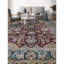Tapis rouge noué à la main de haute qualité