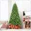Arbre de Noël avec fil mémoire, arbre en PVC artificiel à charnière 1200 pointes, arbre de Noël facile à installer pour la décoration intérieure des Fêtes