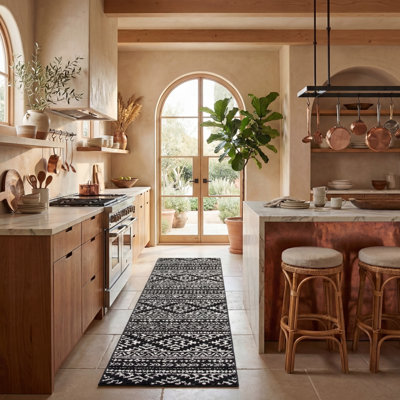 Cobos Performance Geometric Pattern Rug