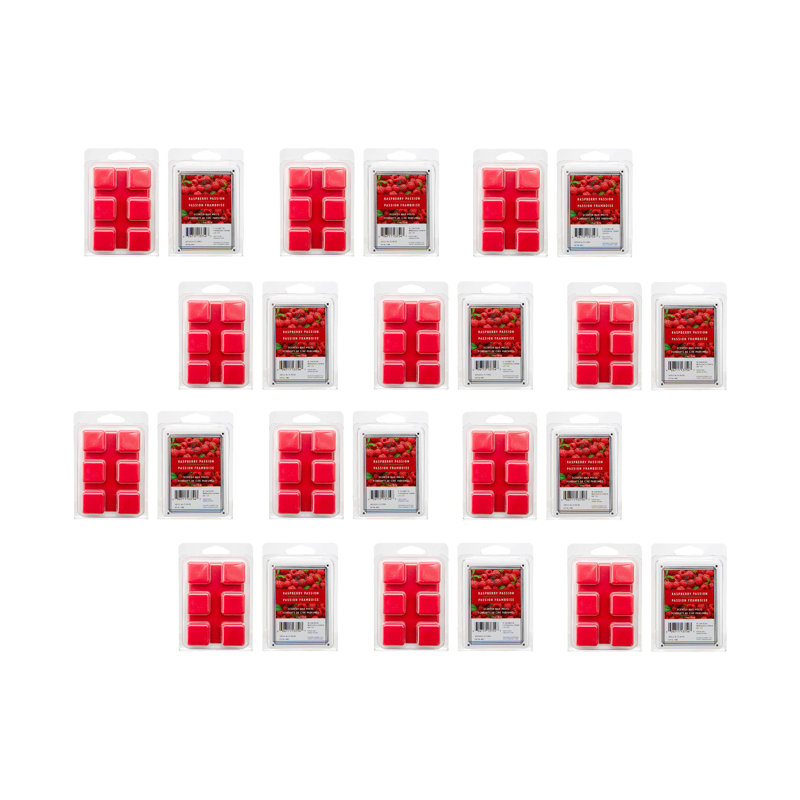 Ensemble de 12 framboises parfumées à la cire parfumée 12 pièces Haight