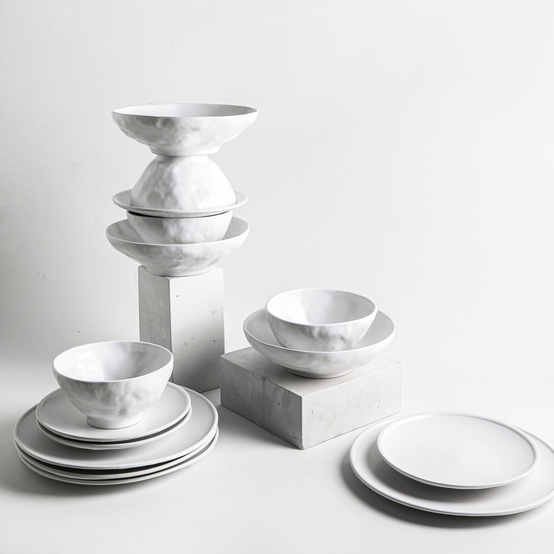 Stone By Mercer Project Dinnerware Set - Service for 4 Stone By Mercer Project 