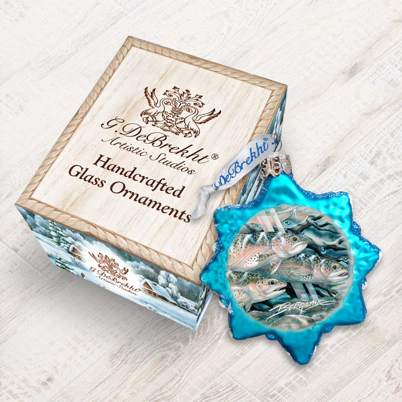 Keepsake 3 " Handmade Glass Ornament