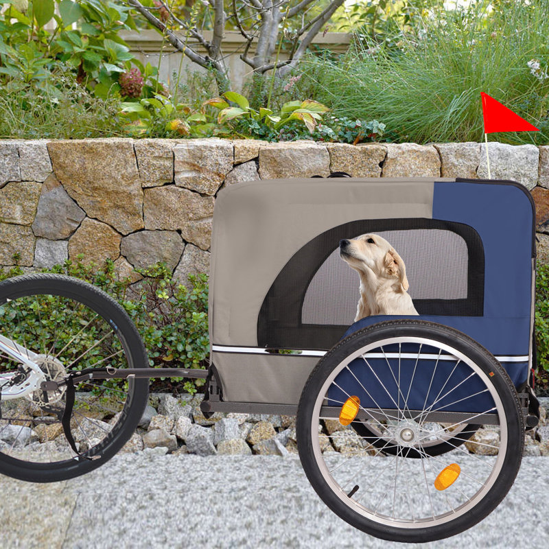 Breathable Mesh Dog Cart With 3 Entrances