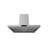 Hauslane 860 Cubic Feet Per Minute Convertible Wall Mount Range Hood with Baffle Filter and Light In