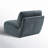 Nita 33'' Swivel Upholstered Accent Chair-90695427