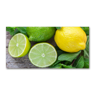 Lime And Lemon - Wrapped Canvas Print