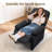 KORSER Recliner Chair, Pushback  Recliner For Living Room, Small Recliner For Small Space, Side Pockets-1832708857