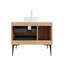 Meuble-lavabo simple 36 po avec comptoir