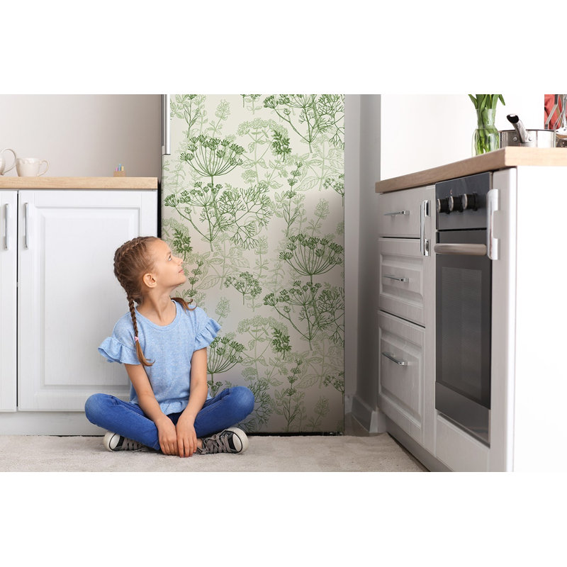 Plants & Flowers Door Decal