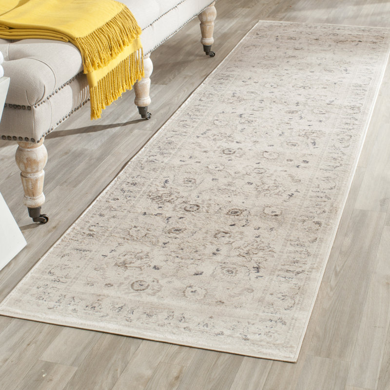 Kourou Oriental Area Rug, Runner 66 x 244 cm