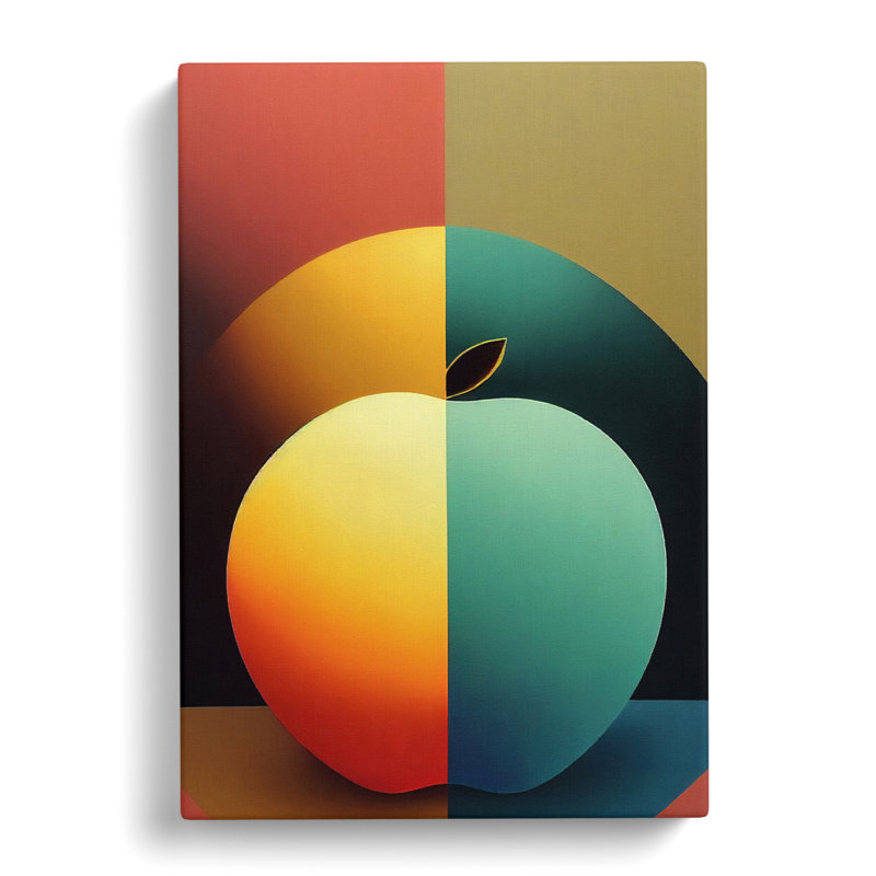 Apple - Wrapped Canvas, 50cm H x 35cm W x 3cm D