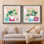 «Growing Happy I», ensemble de 2 peintures-663387089-663387094