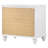 Barzini 2-Drawer Nightstand White