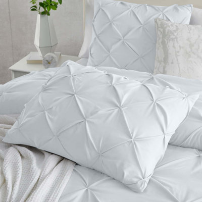 Microfiber Solid Colour Duvet Cover Set with Pillowcases